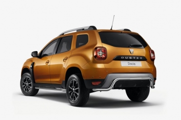 Dacia Duster 2 Chromschweller hinten