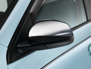 Renault Twingo 3 Außenspiegelschalen Chrom-Look