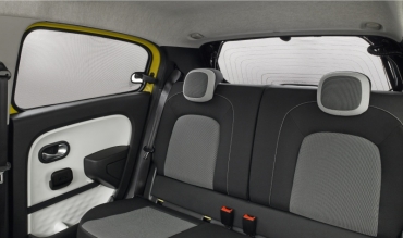 Renault Twingo 3 Sonnenschutz für die Seitenscheiben hinten und Heckscheibe