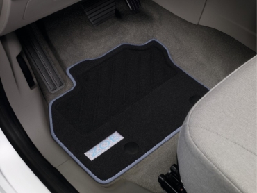 Renault Zoe 1 Teppich-Set "Premium" (Borte Dunkelgrau)