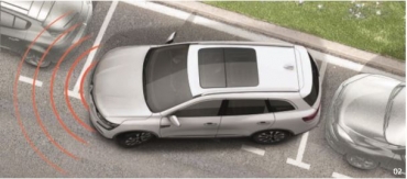 Renault Koleos 2 Einparkhilfe hinten