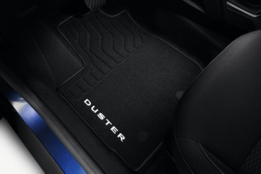 Dacia Duster 2 Textilfußmatten "Confort" ( mit Staufach)