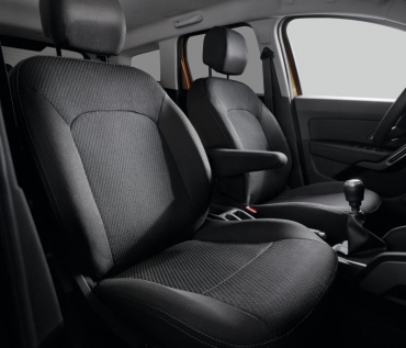 Dacia Duster 2 Sitzbezüge vorne und hinten (Teilung Sitzbank 1/3 - 2/3)