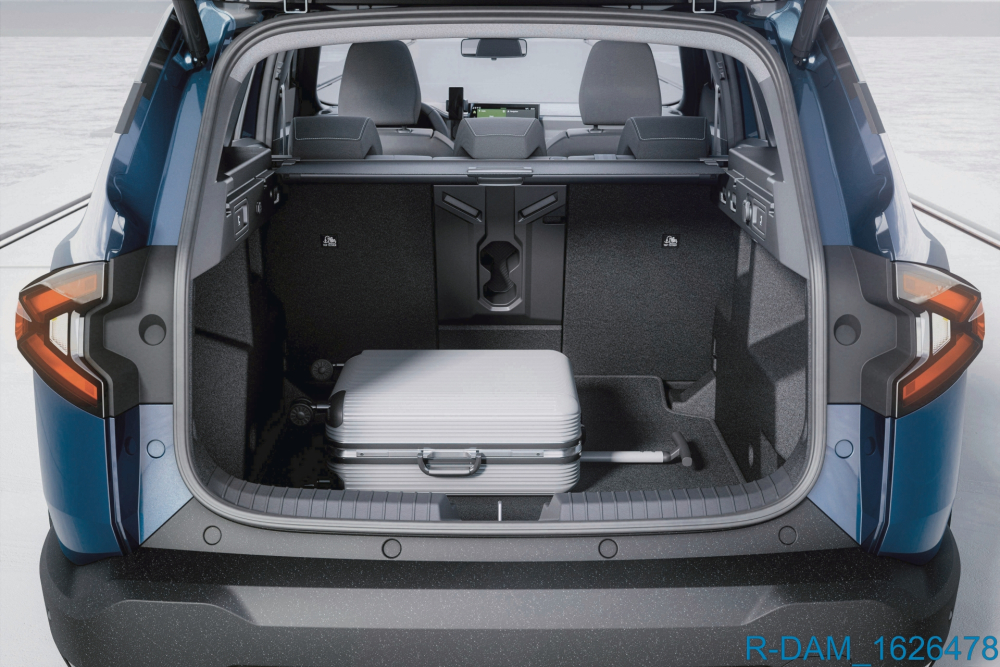 Dacia Bigster Kofferraumteppich für Version ohne doppeltem Boden
