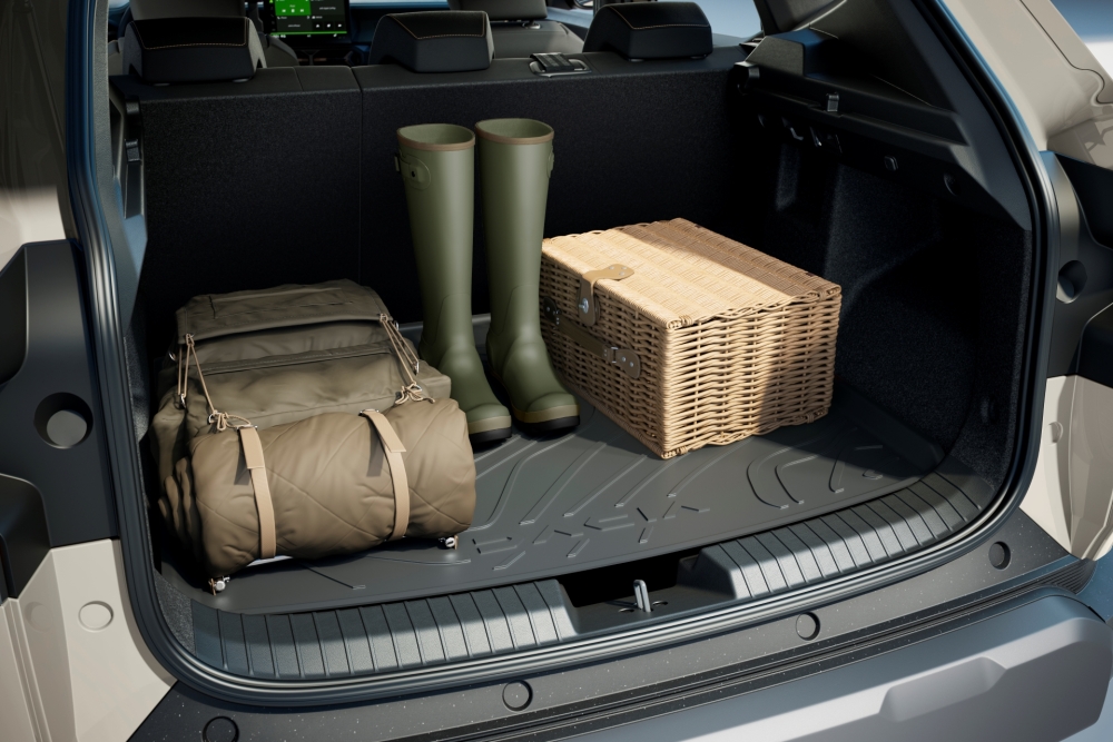 Dacia Duster 3 Kofferraumwanne für Fahrzeuge "ohne" doppelten Kofferraumboden